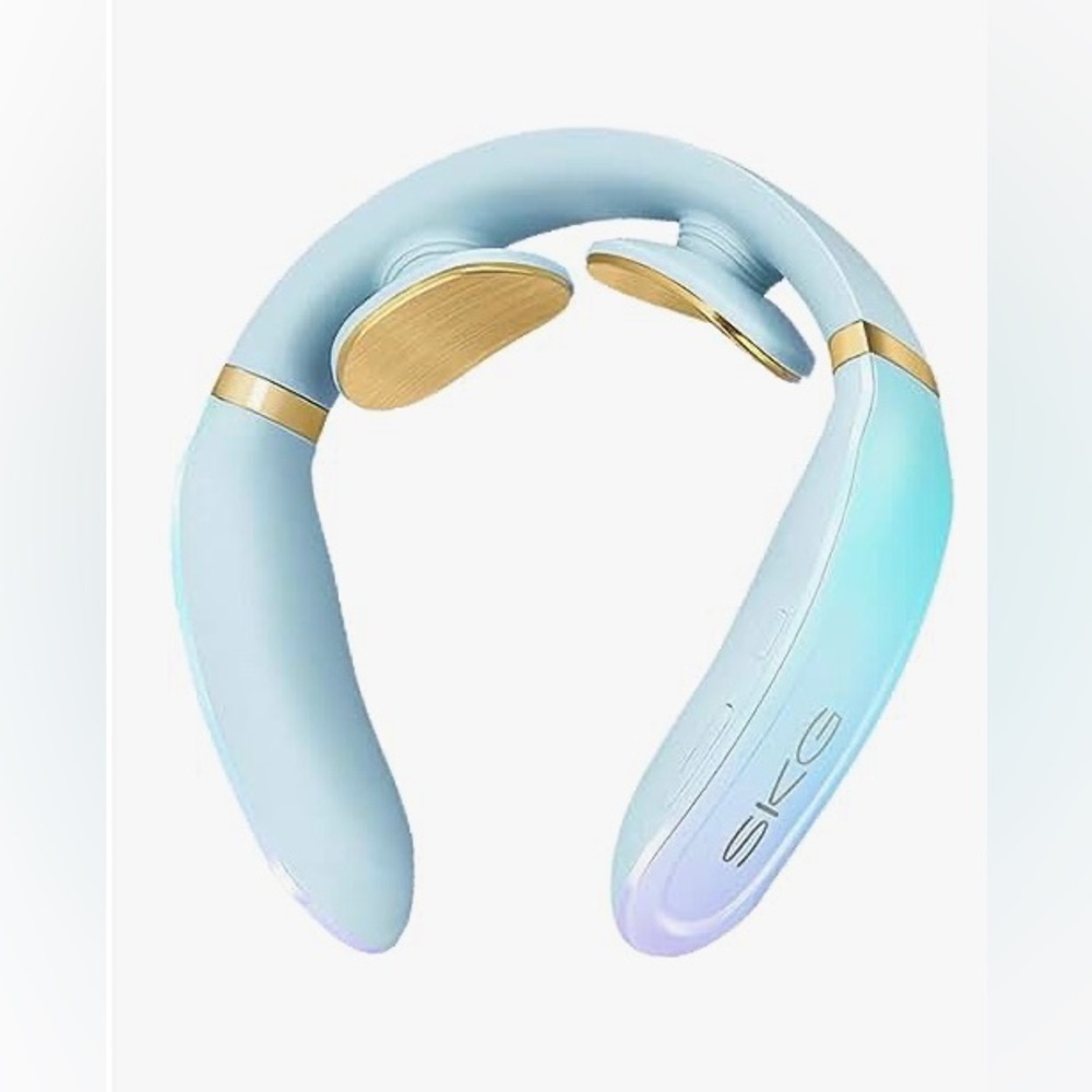 SKG Neck Massager with Heat, Electric Intelligent Neck Massager for Pain Relief,